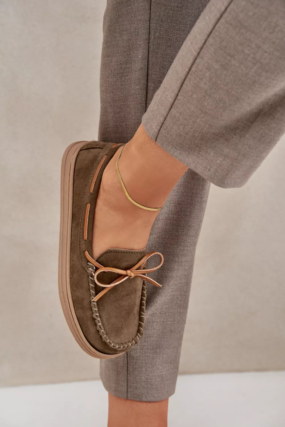 Mokasininiai bateliai, modelis 208344 – ženkite į stilių