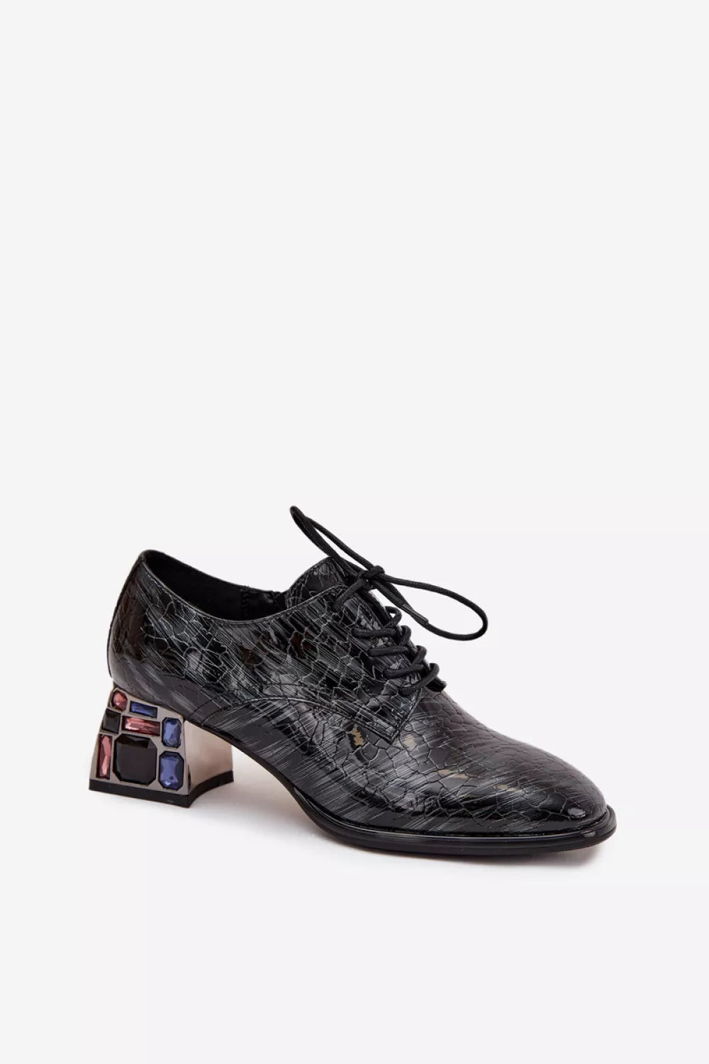 Žemi batai su kulnu, modelis 218694 Step in style