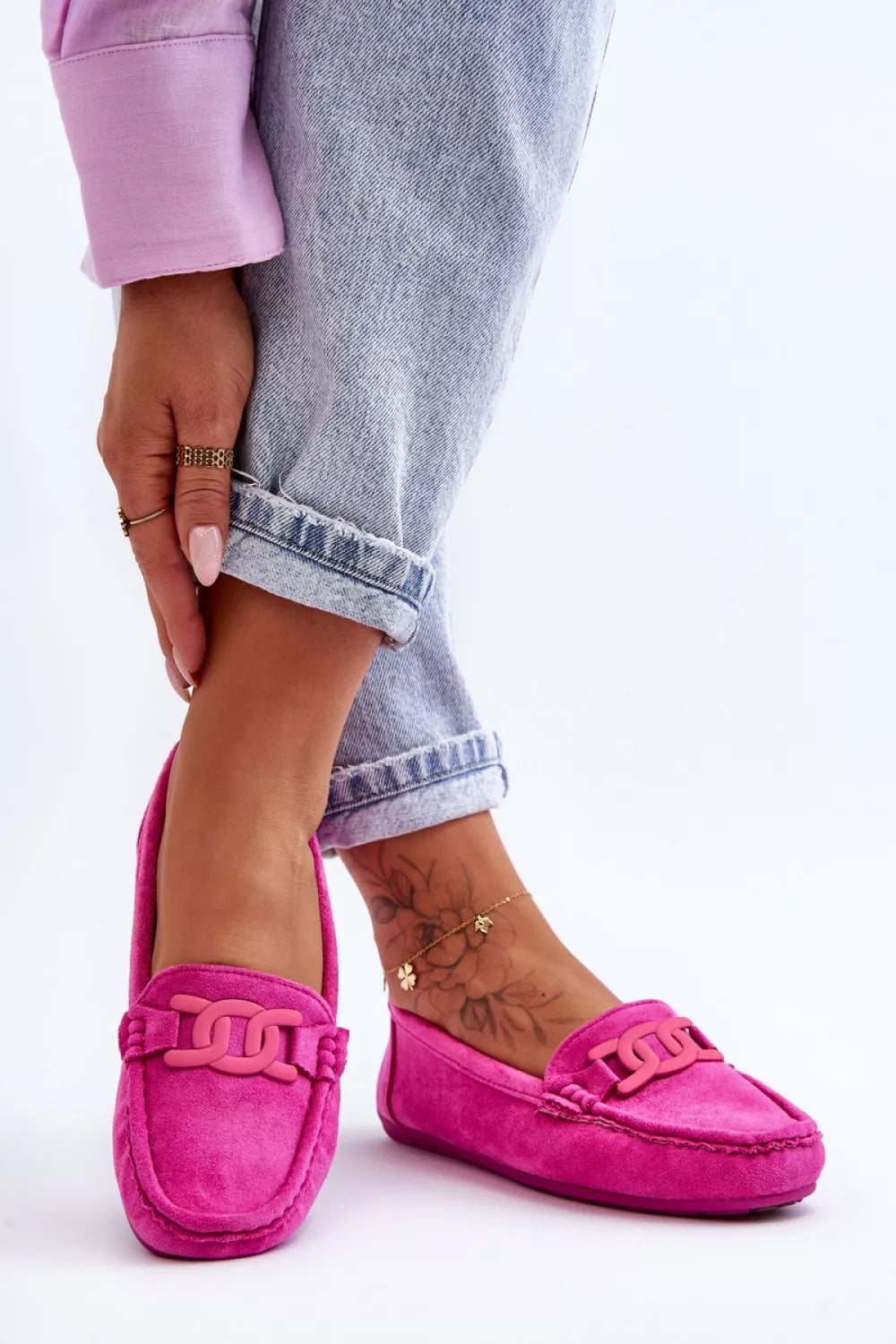 Mokasininiai bateliai, modelis 181817 – ženkite į stilių