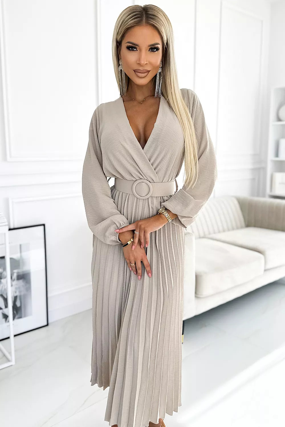 Kokteilinė suknelė, modelis 188115, Numoco