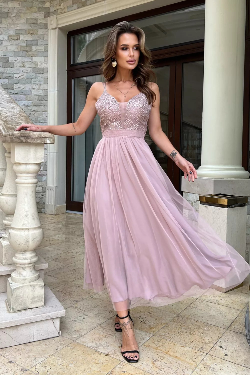 Ilga suknelė modelis 188217 Bicotone