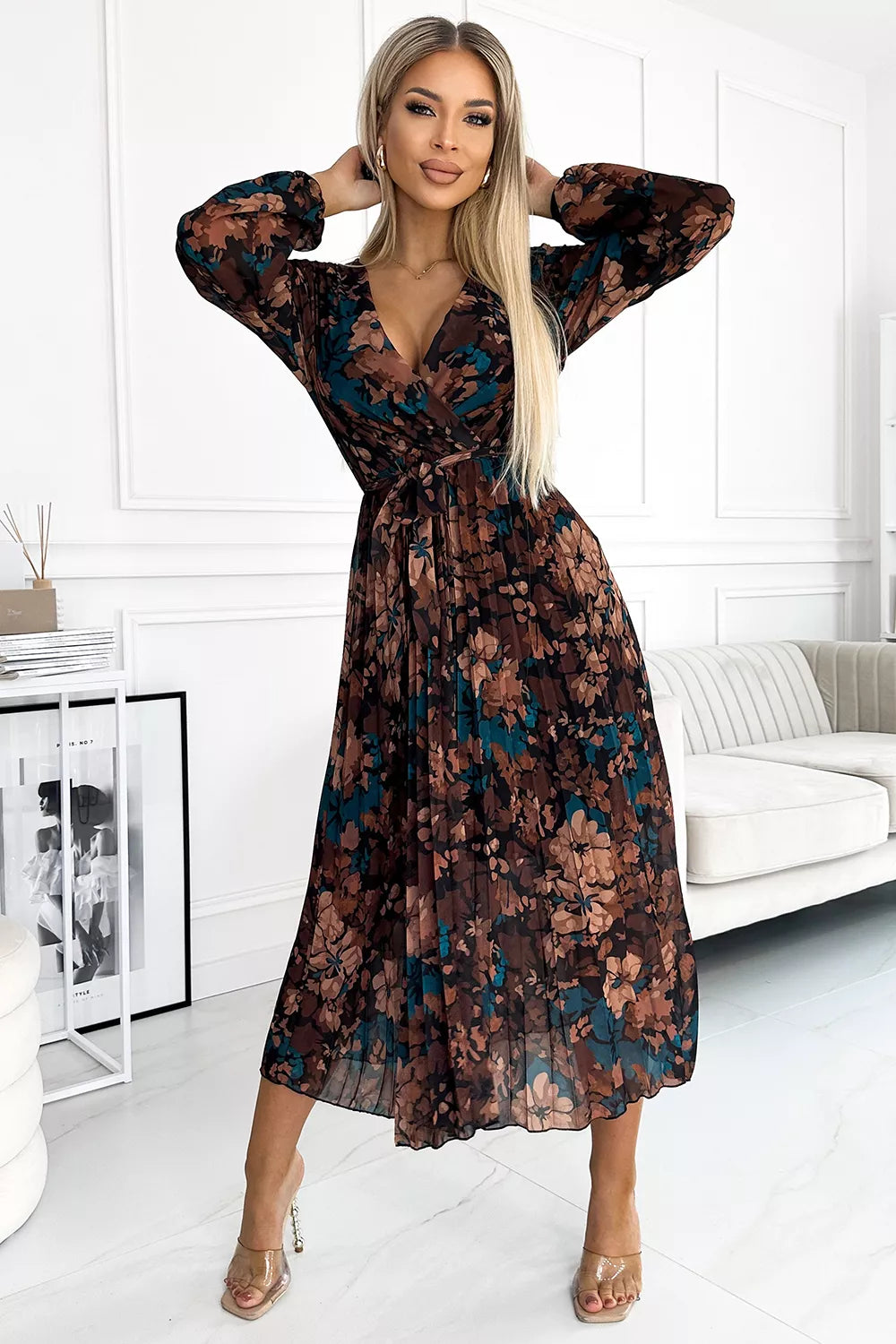 Kokteilinė suknelė modelis 190995 Numoco