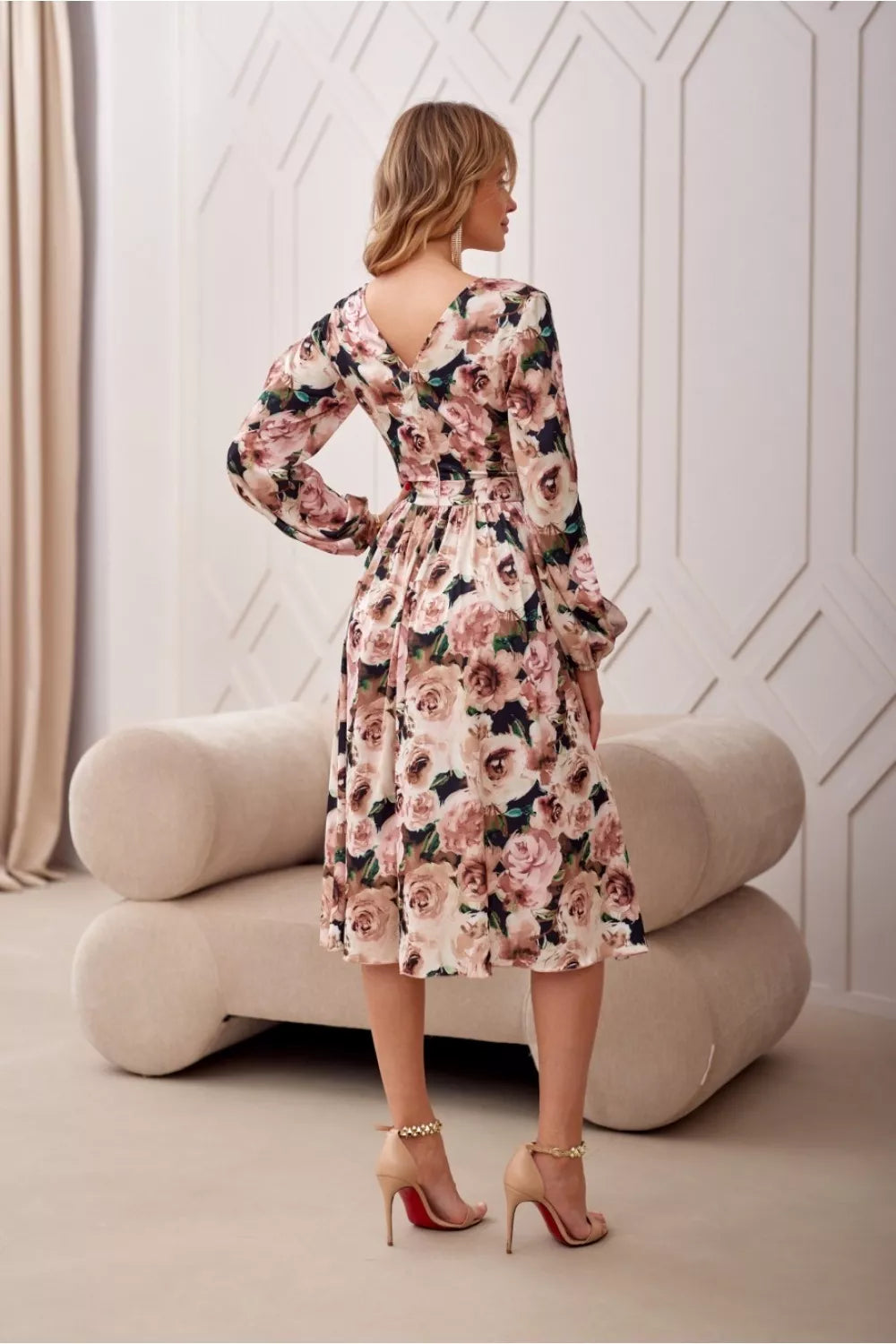 Kokteilinė suknelė, modelis 192544, Roco Fashion