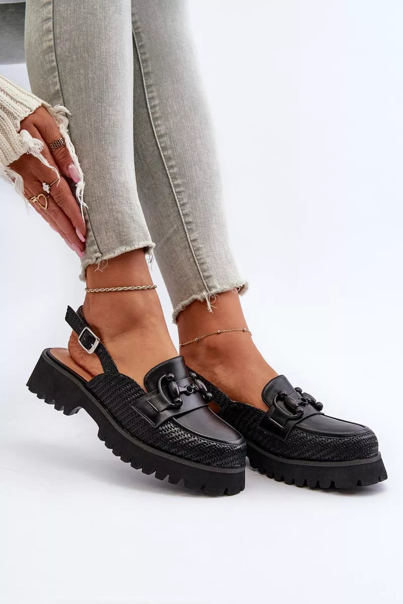 Basutės su kulnu, modelis 195553. Ženkite į stilių.