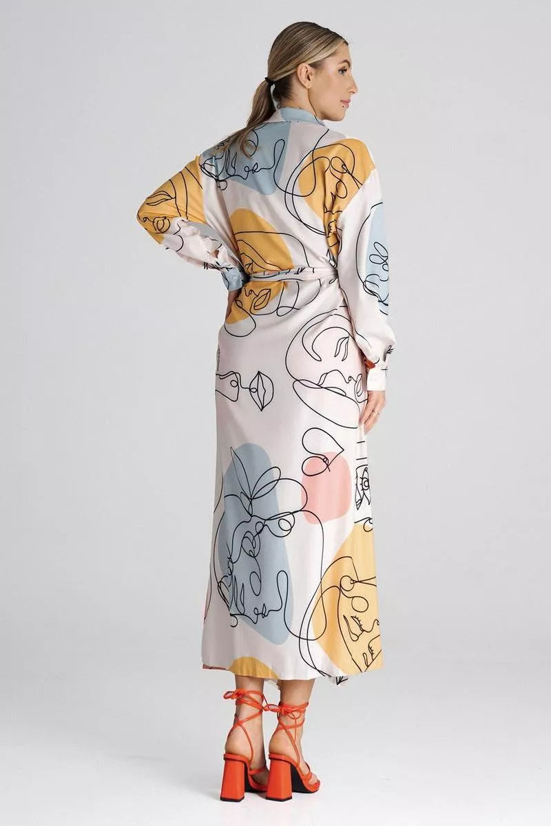 Dieninė suknelė, modelis 197187, Figl