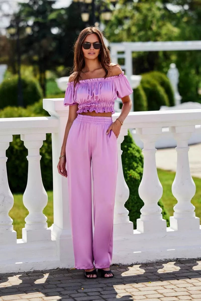 Moteriškos kelnės, modelis 197362, „Roco Fashion“