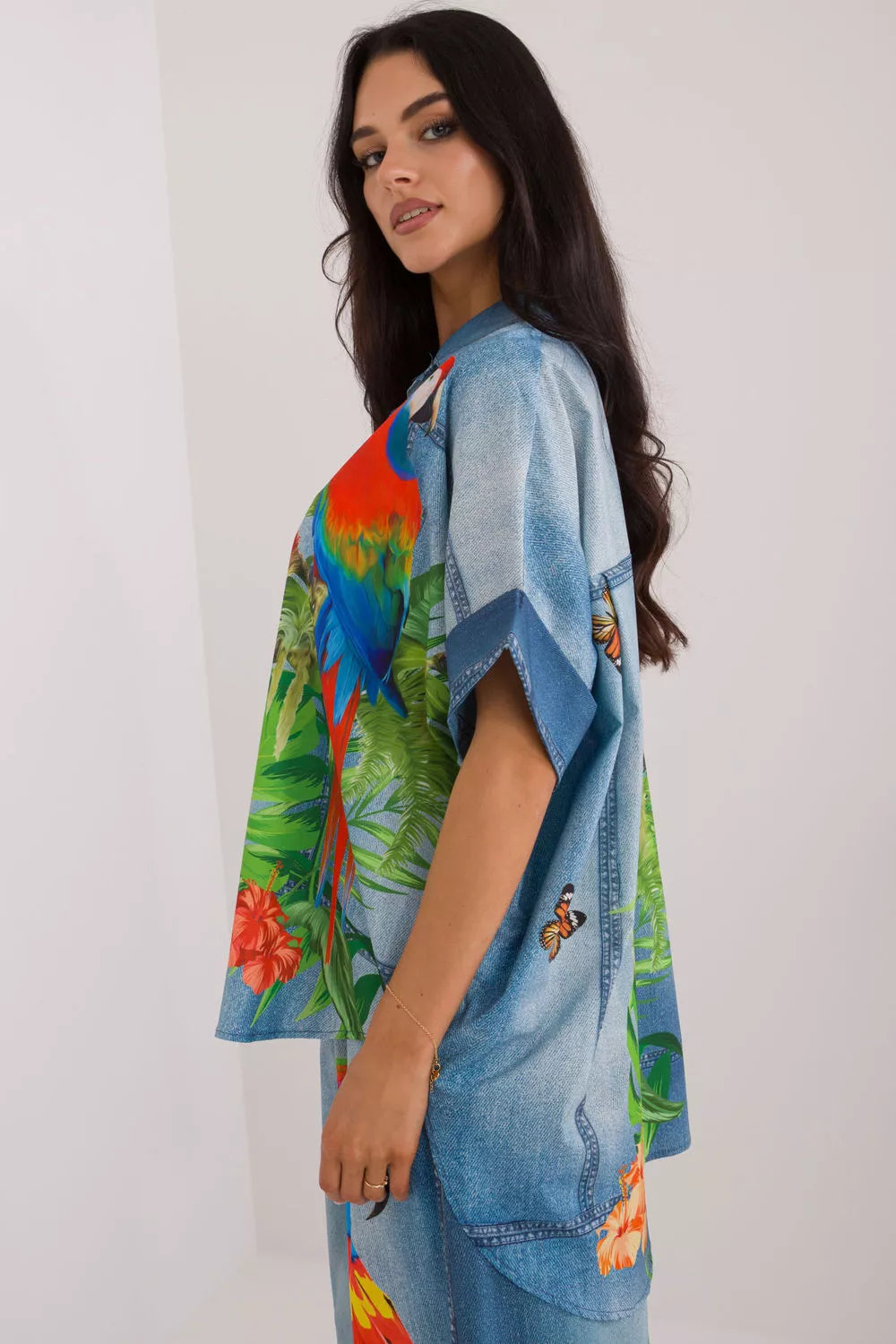 Marškinėliai trumpomis rankovėmis, modelis 198371, Italy Moda