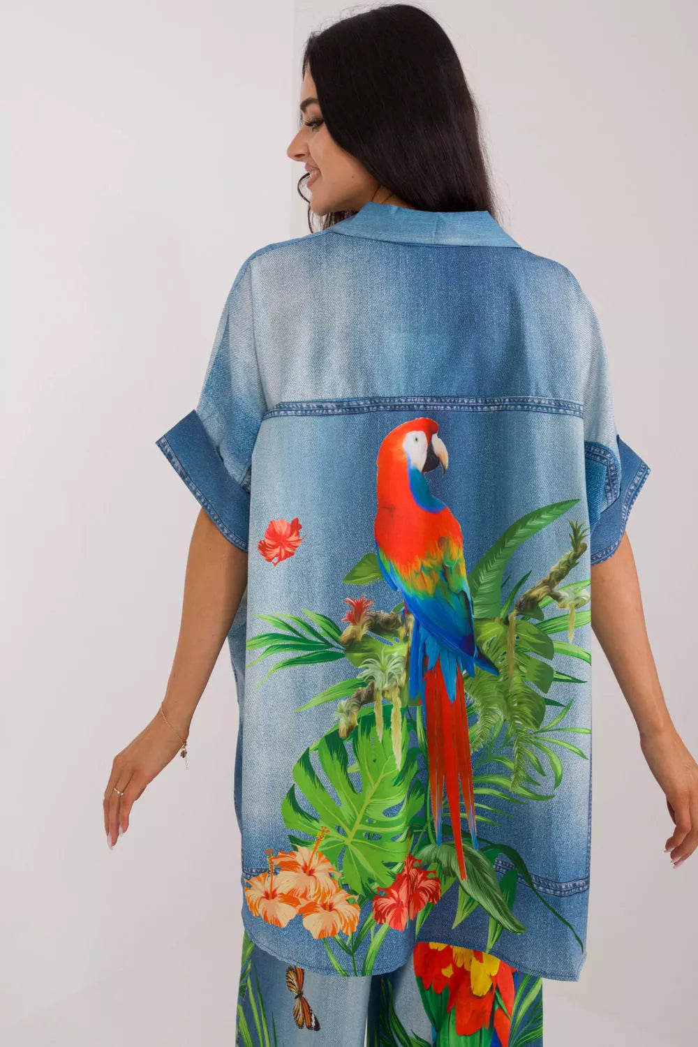 Marškinėliai trumpomis rankovėmis, modelis 198371, Italy Moda