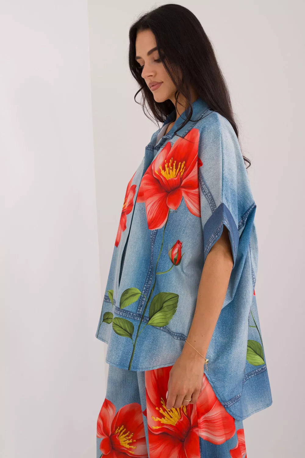 Marškinėliai trumpomis rankovėmis, modelis 198386, Italy Moda