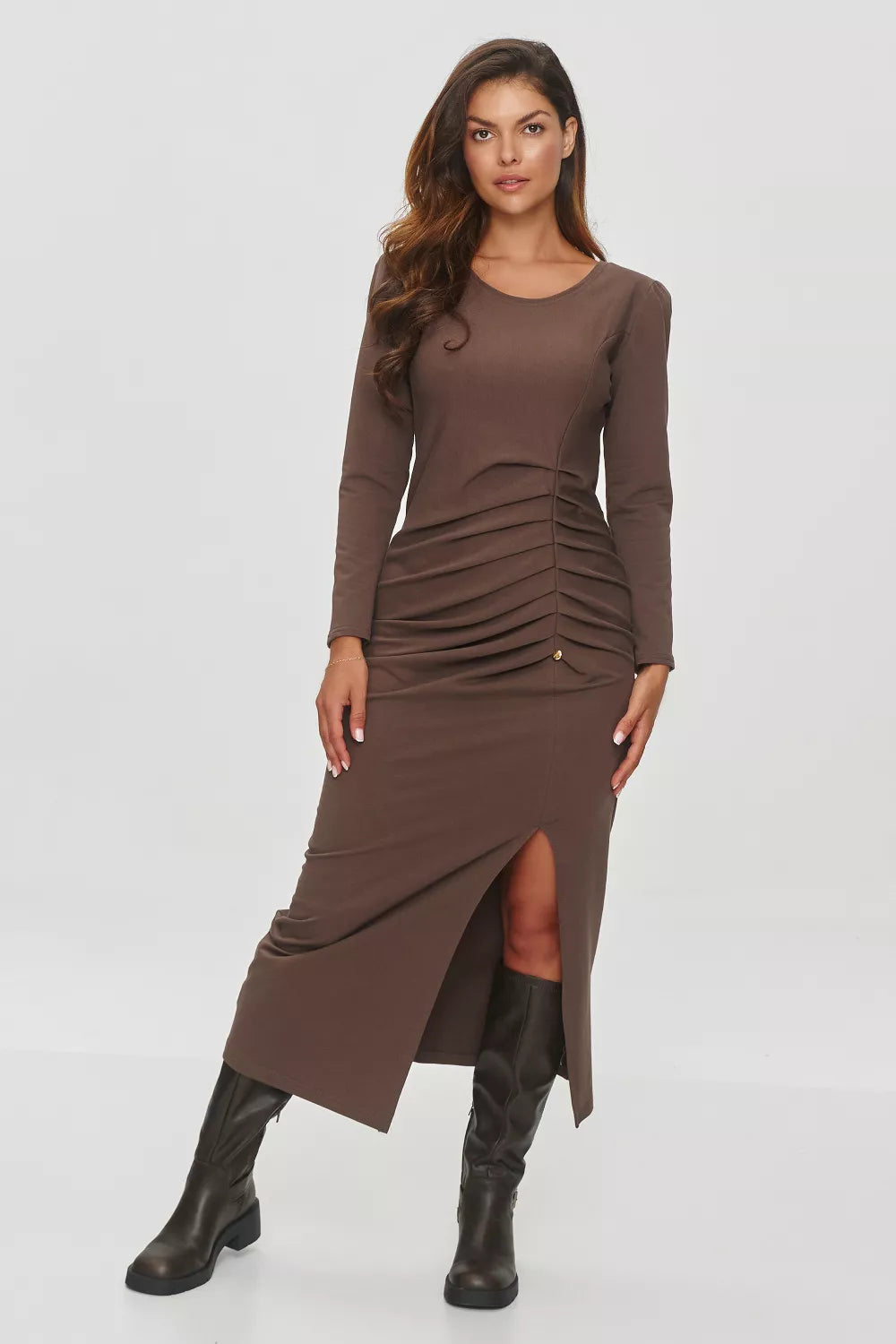 Dieninė suknelė modelis 200034 Makadamia