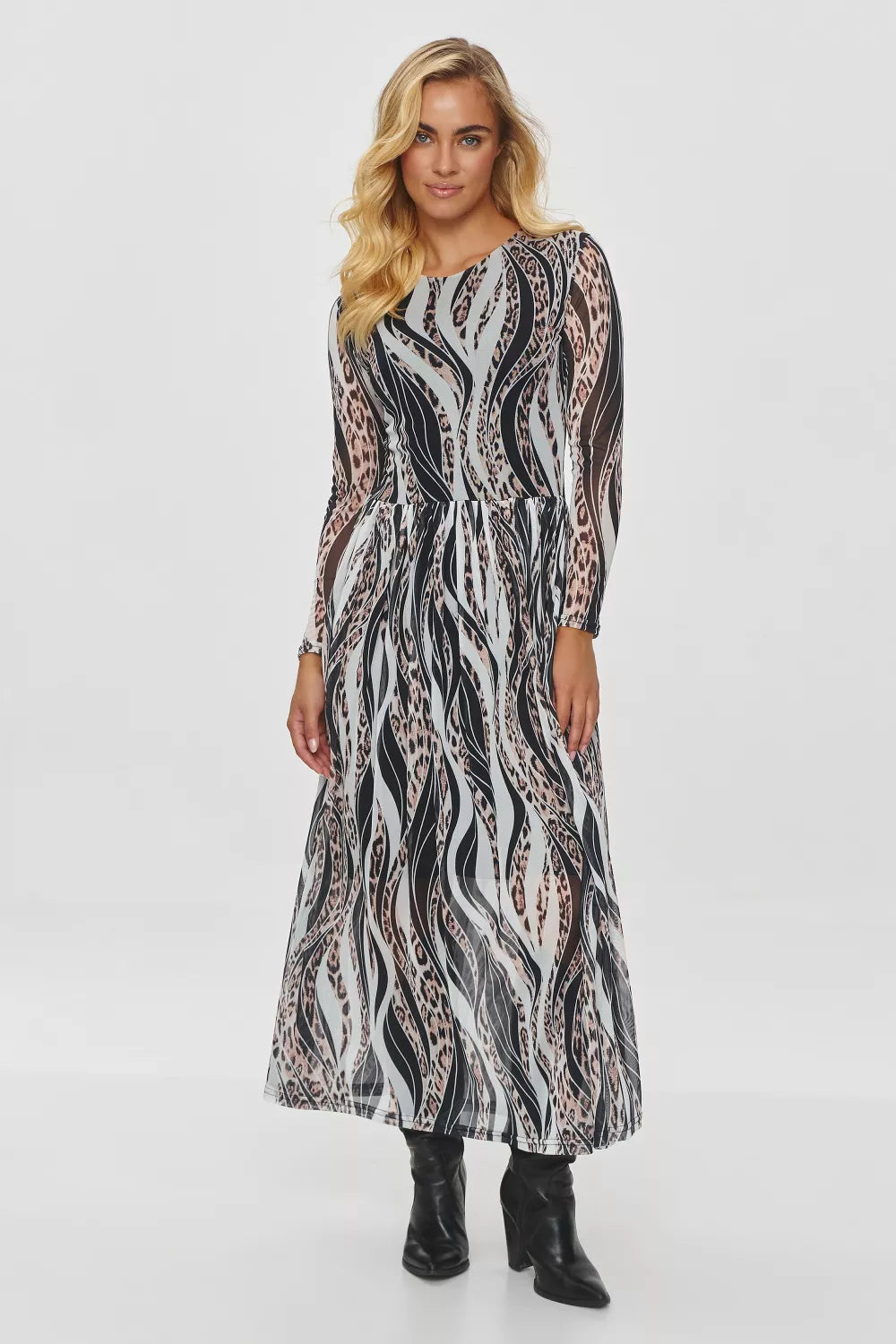 Dieninė suknelė modelis 200077 Makadamia