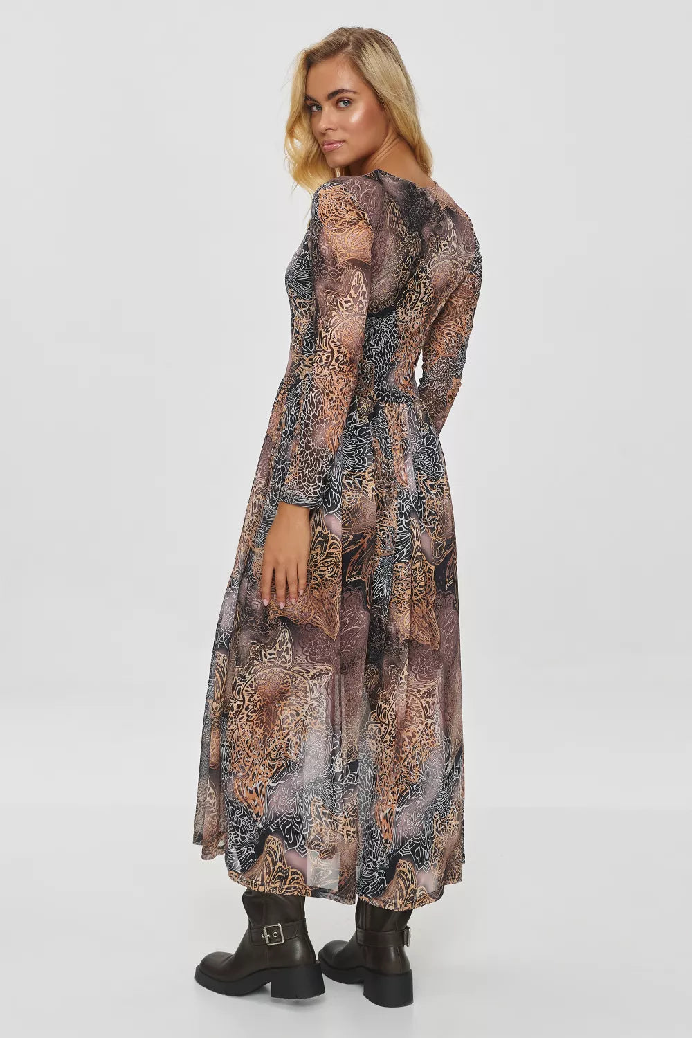 Dieninė suknelė modelis 200078 Makadamia