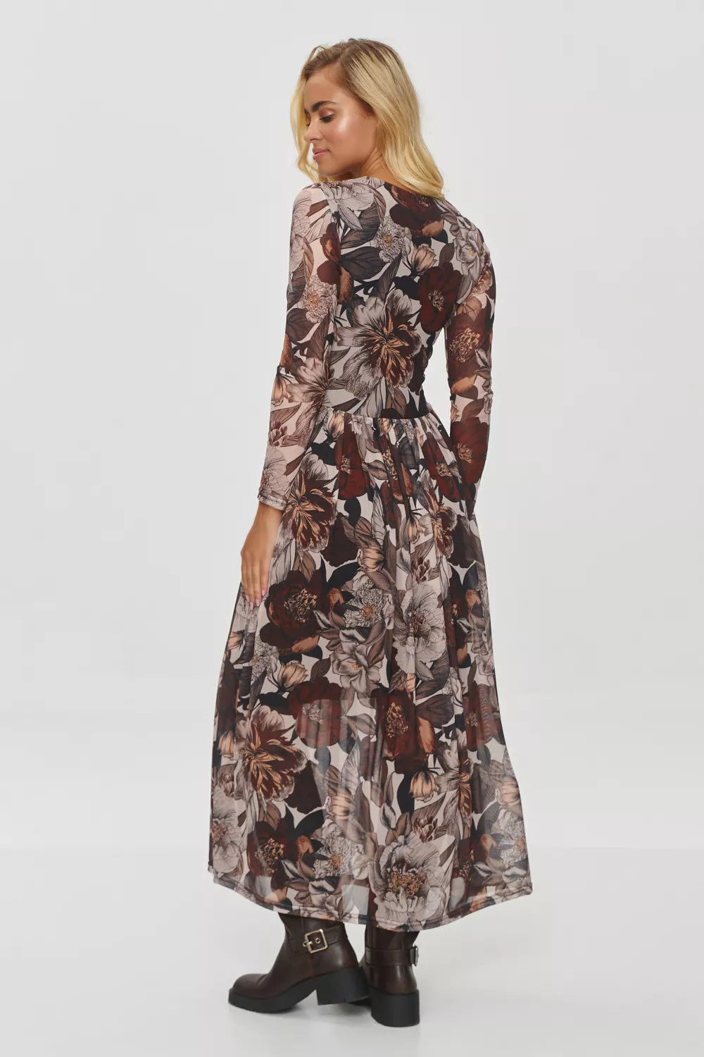 Dieninė suknelė modelis 200079 Makadamia