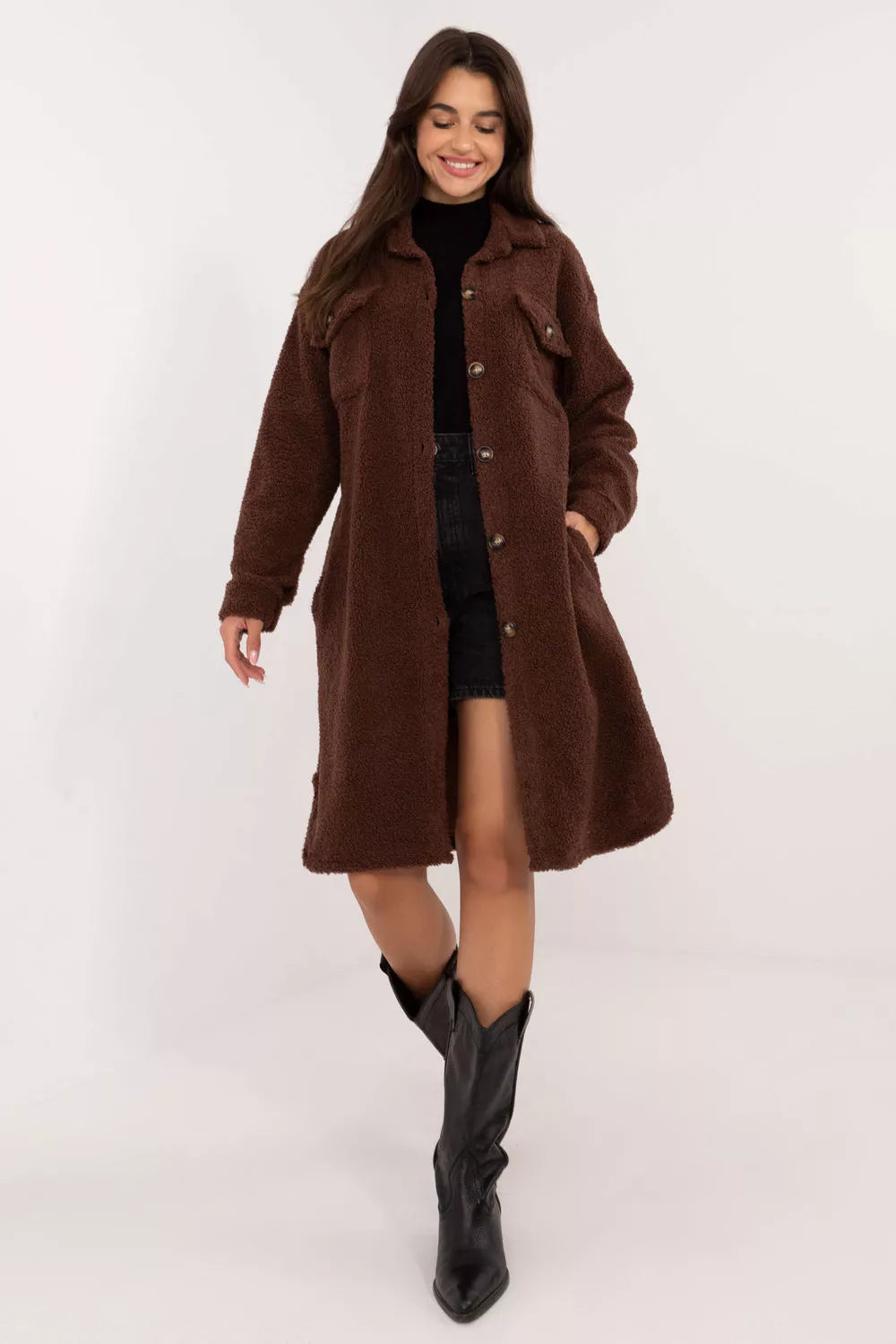 Marškiniai ilgomis rankovėmis, modelis 200990, Italy Moda