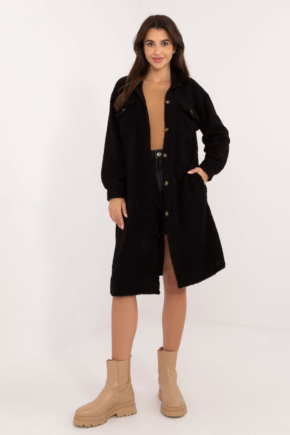 Marškiniai ilgomis rankovėmis, modelis 200994, Italy Moda