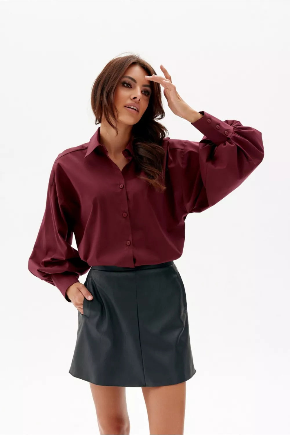 Trumpas sijonas, modelis 201261, Roco Fashion