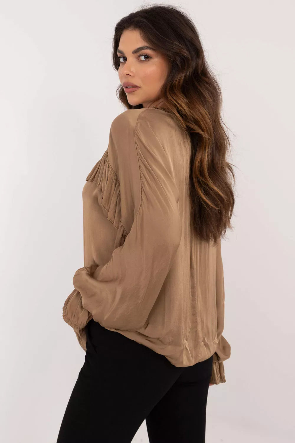 Marškiniai ilgomis rankovėmis, modelis 201354, Och Bella