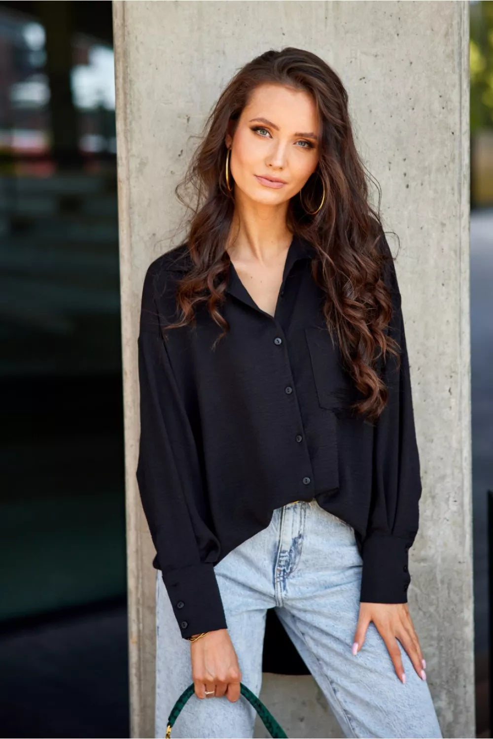 Marškiniai ilgomis rankovėmis, modelis 201515, Roco Fashion