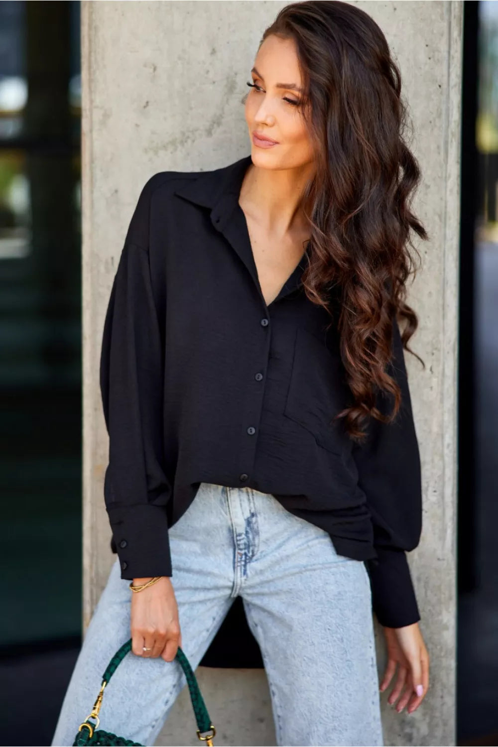 Marškiniai ilgomis rankovėmis, modelis 201515, Roco Fashion