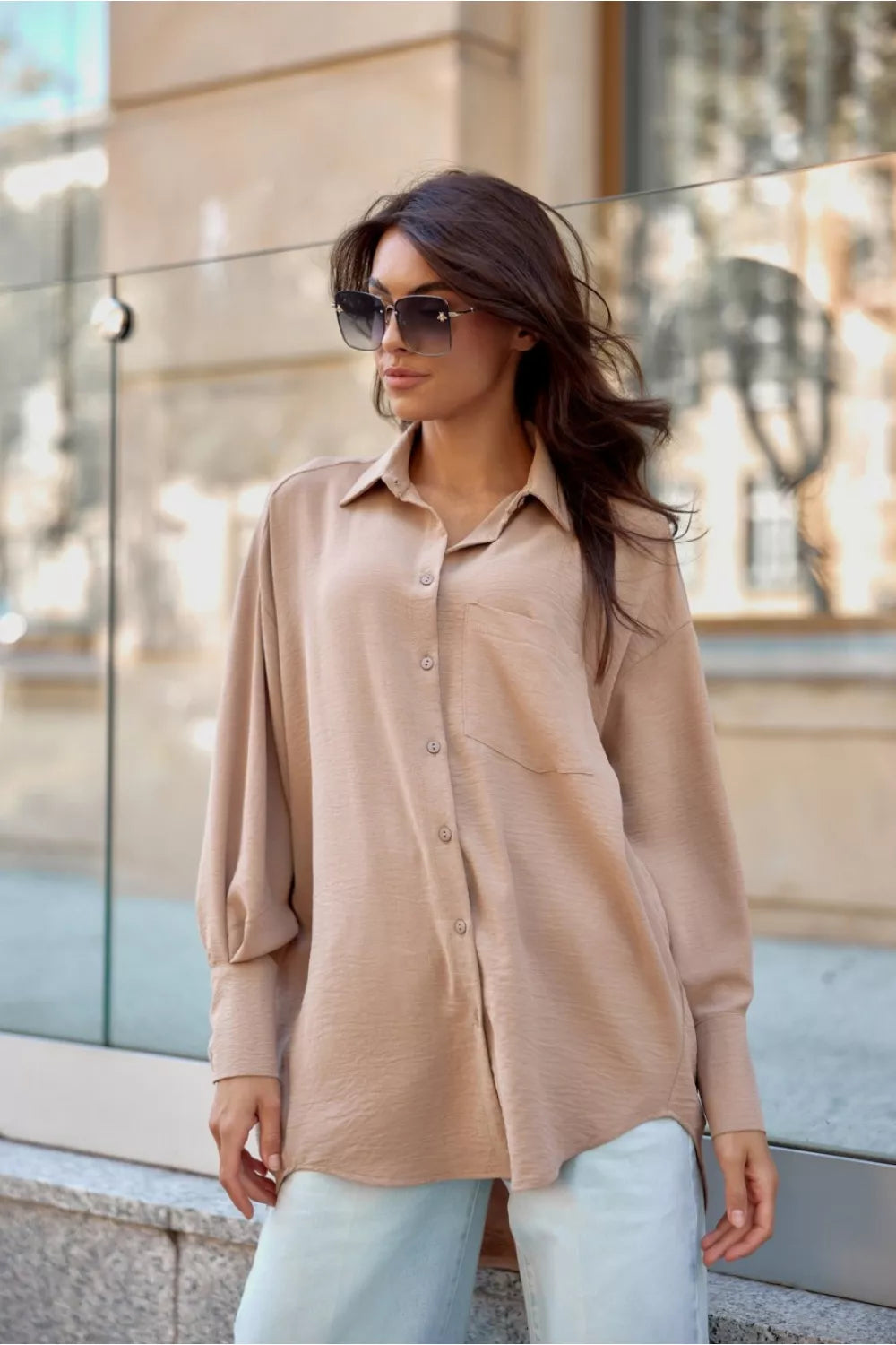 Marškiniai ilgomis rankovėmis, modelis 201522, „Roco Fashion“