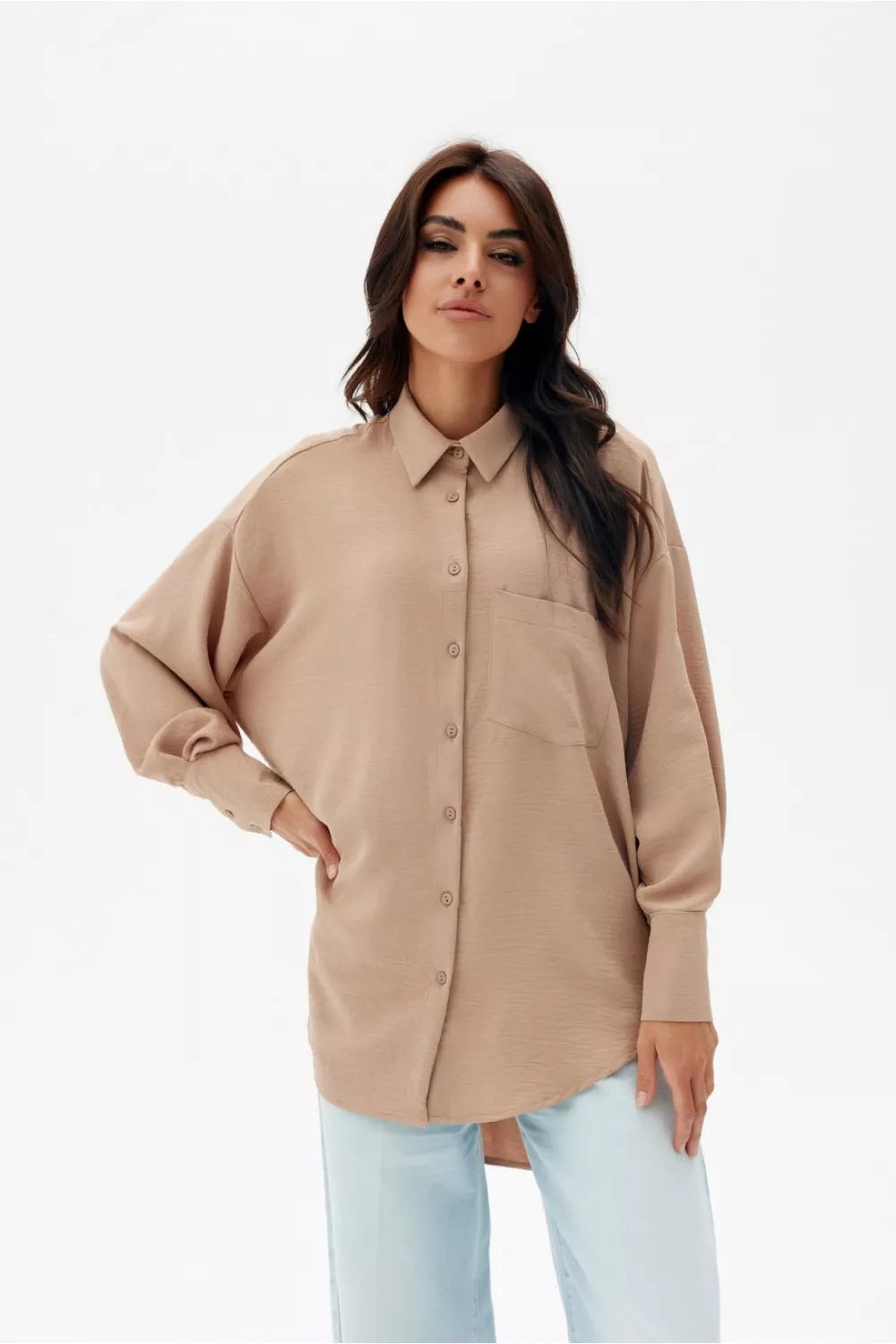 Marškiniai ilgomis rankovėmis, modelis 201522, „Roco Fashion“