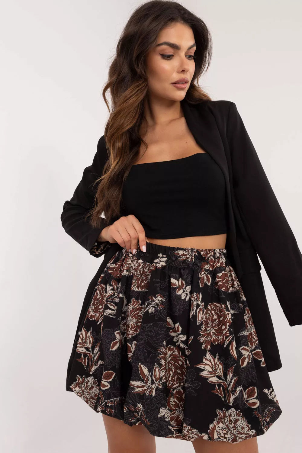 Trumpas sijonas, modelis 201775, Italy Moda