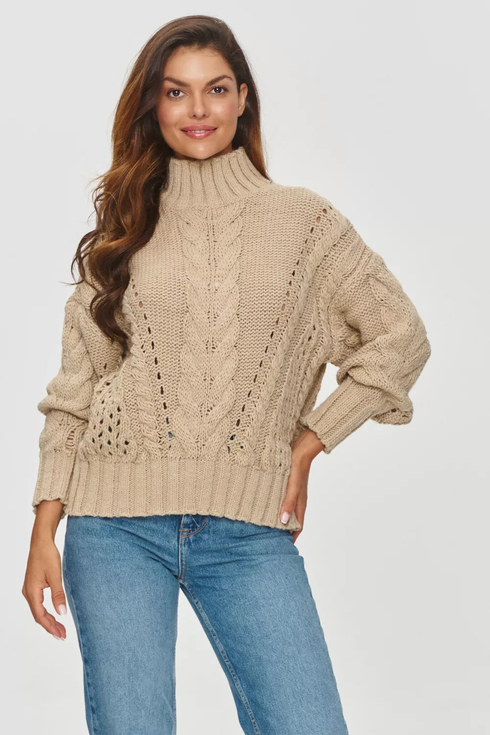 Turtleneck modelis 201816 Makadamia