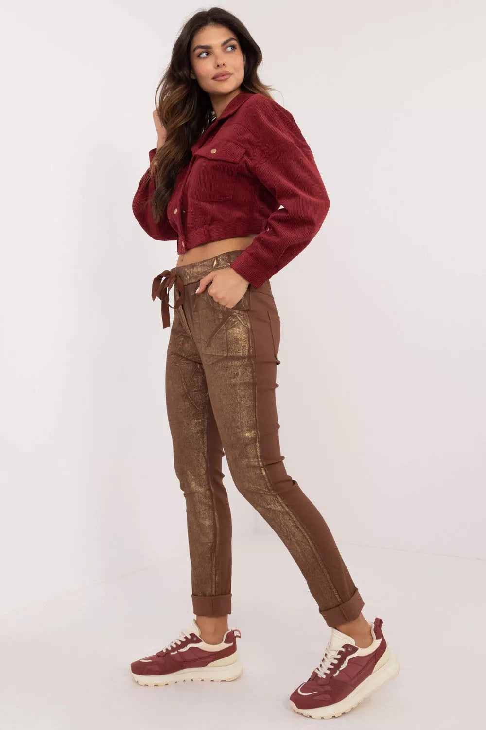 Moteriškos kelnės, modelis 201867, Italy Moda