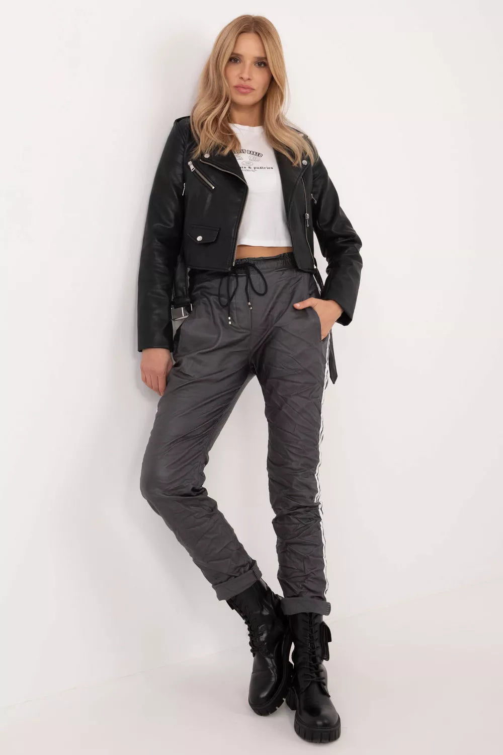Moteriškos kelnės, modelis 202425, Italy Moda