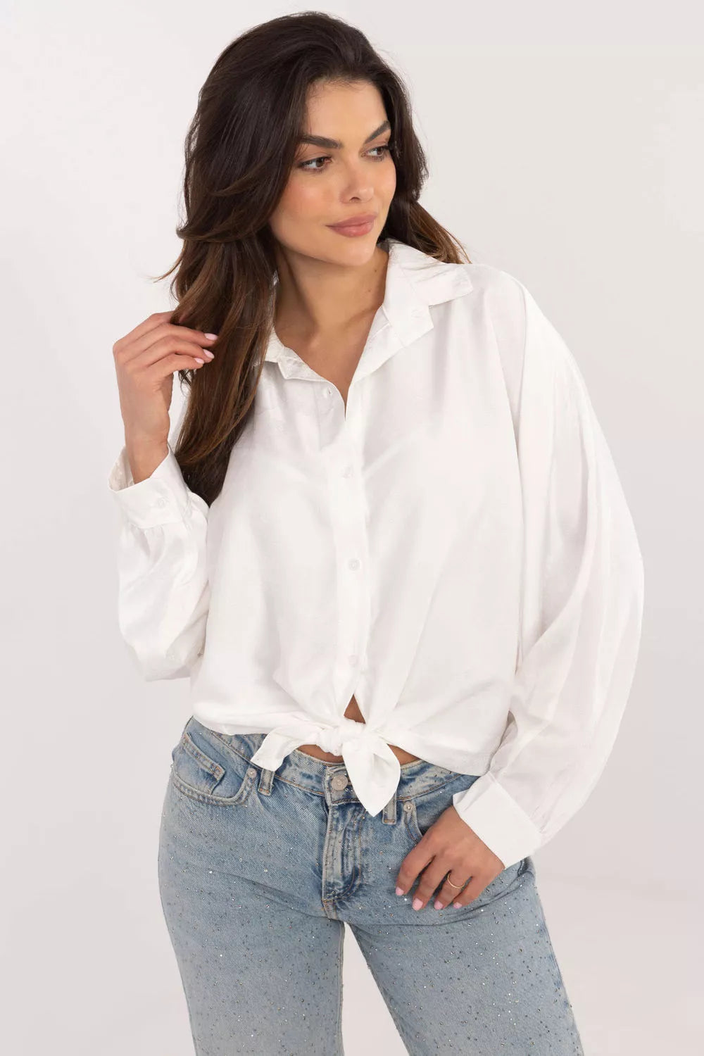 Marškiniai ilgomis rankovėmis, modelis 202532, Italy Moda