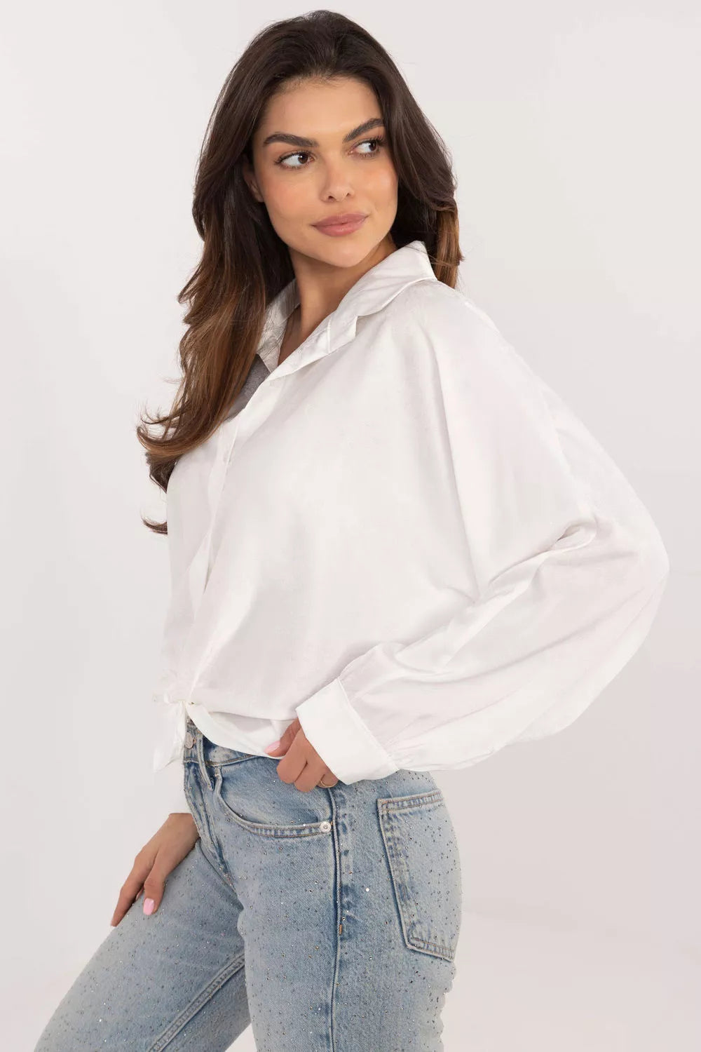 Marškiniai ilgomis rankovėmis, modelis 202532, Italy Moda
