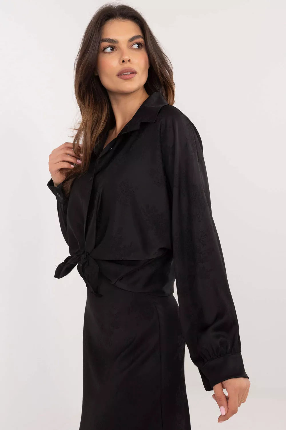 Marškiniai ilgomis rankovėmis, modelis 202534 Italy Moda