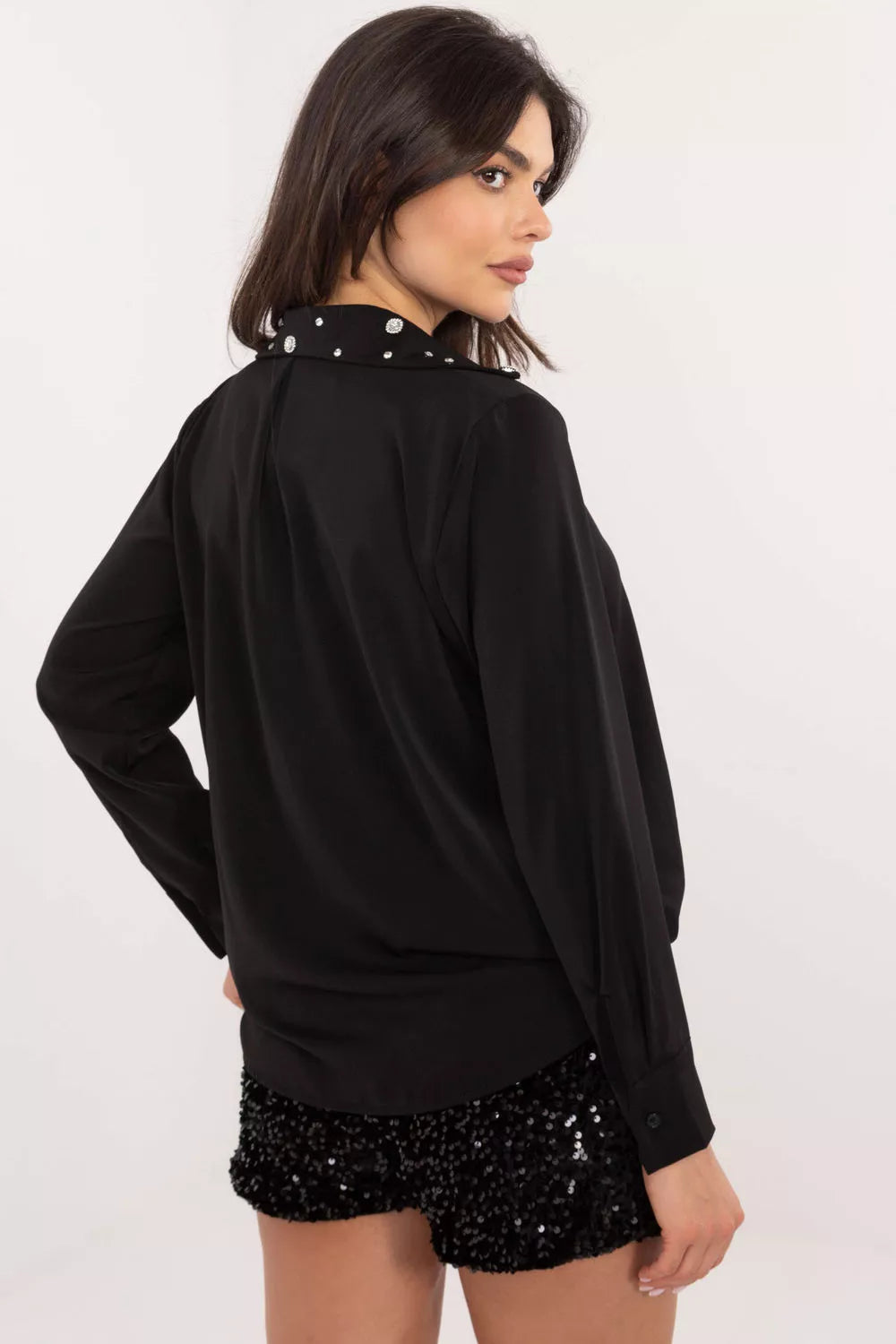Marškiniai ilgomis rankovėmis, modelis 203102, Italy Moda