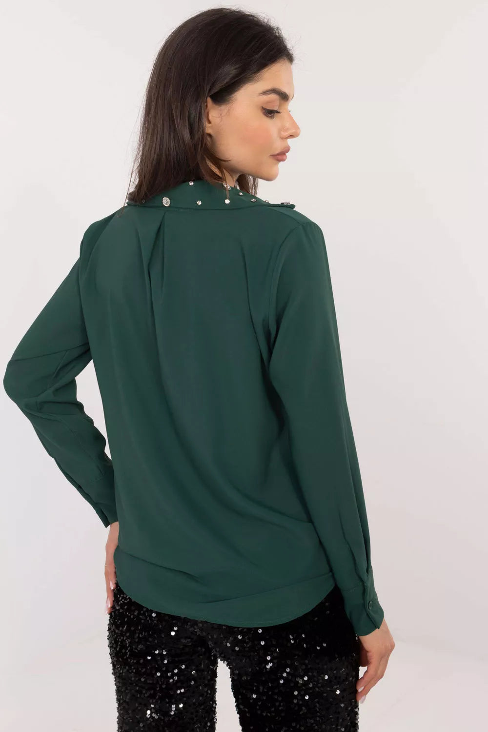 Marškiniai ilgomis rankovėmis, modelis 203103, Italy Moda