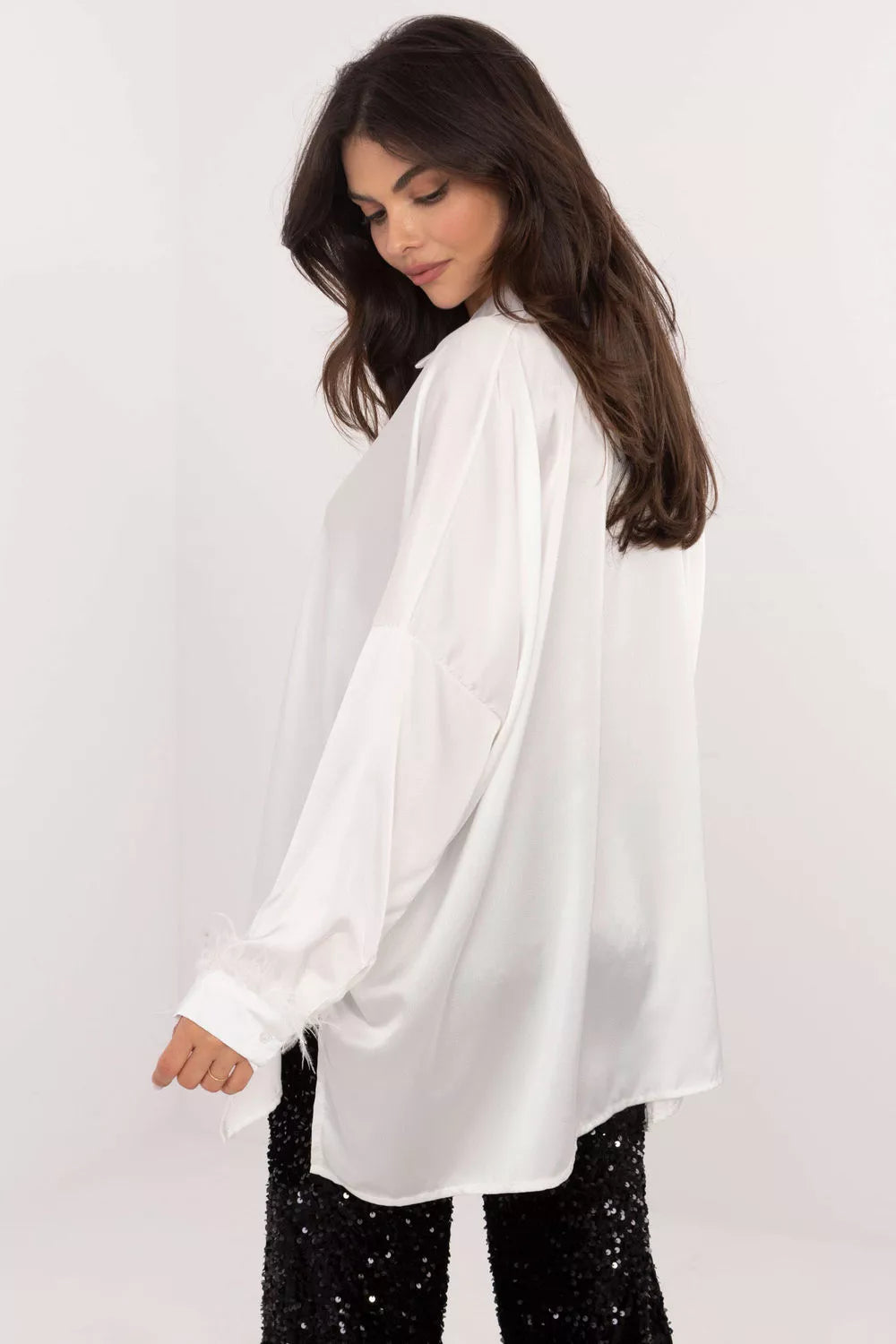 Marškiniai ilgomis rankovėmis, modelis 203107, Italy Moda