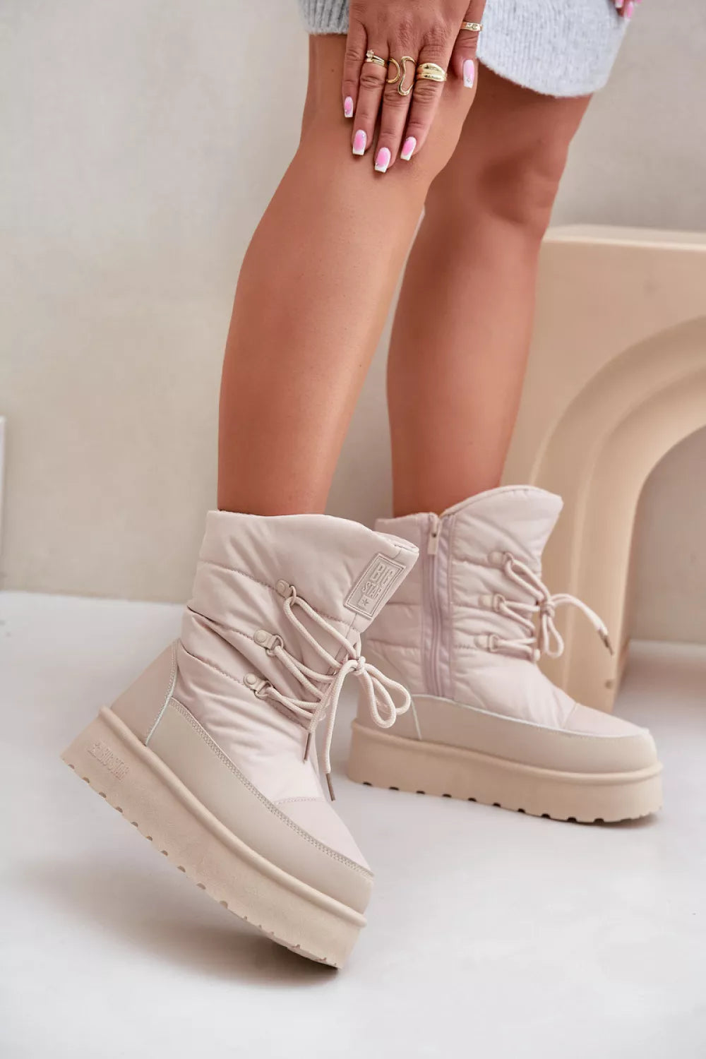 Sniego batai, modelis 203573. Ženkite į stilių