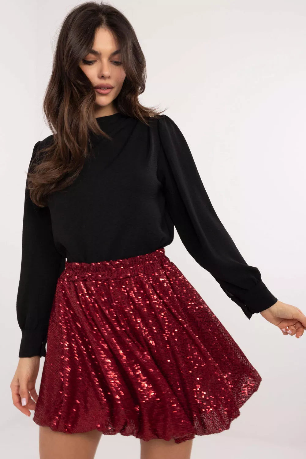 Trumpas sijonas modelis 203772 Italy Moda