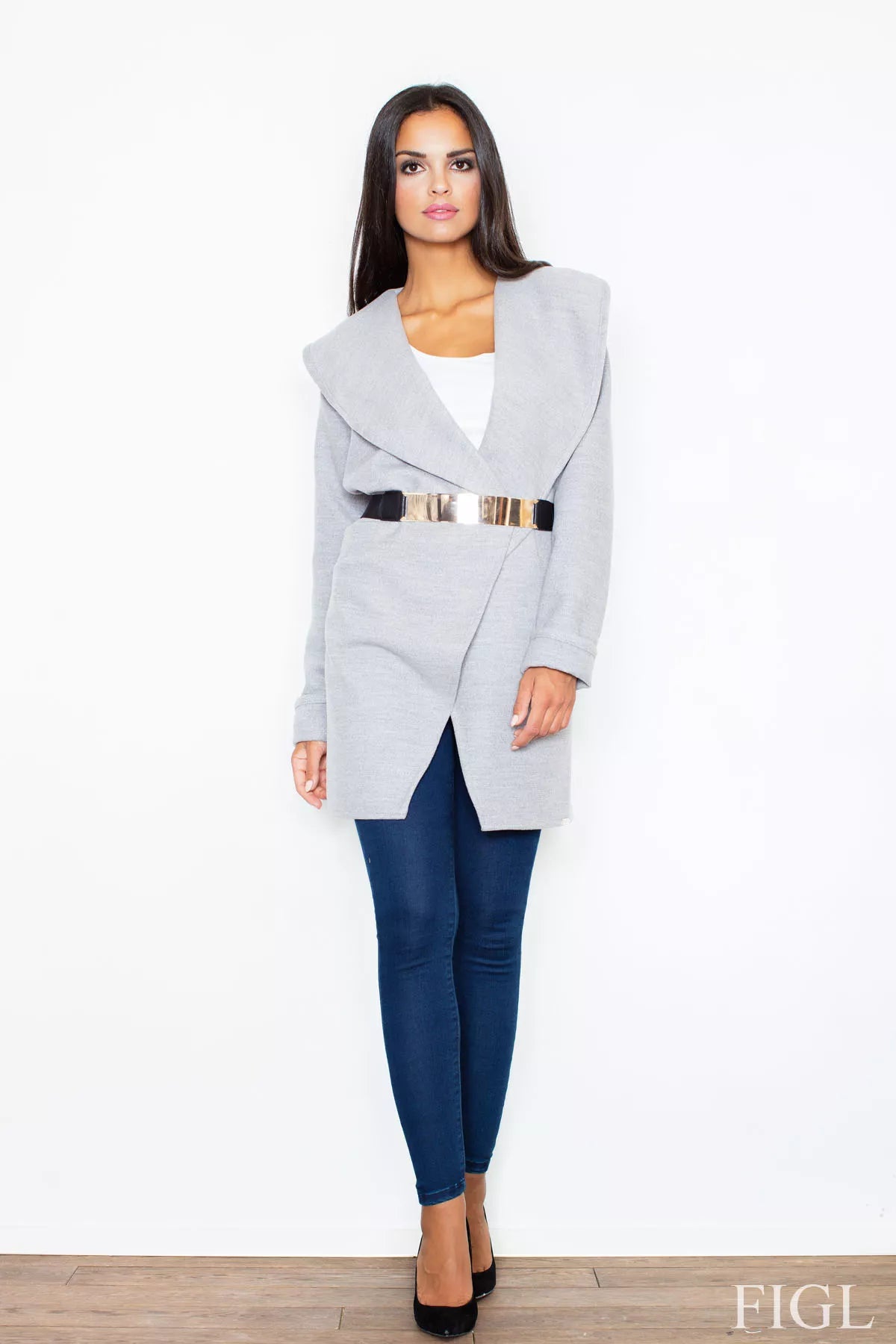 Paltas, modelis 46843, Figl