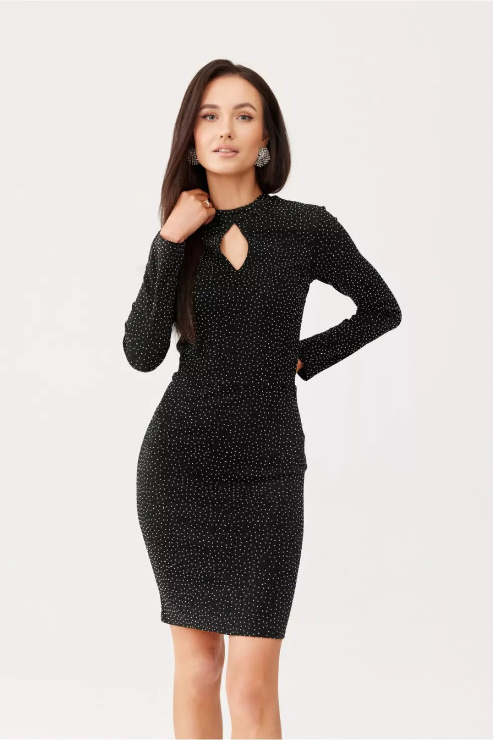 Trumpa suknelė, modelis 203818, Roco Fashion