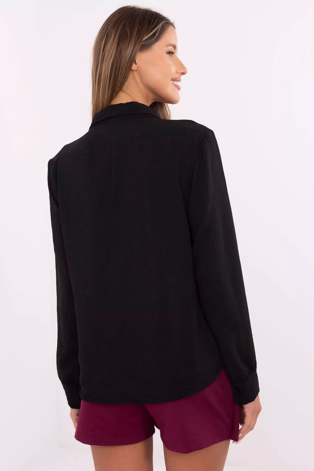 Marškiniai ilgomis rankovėmis, modelis 203945, Italy Moda