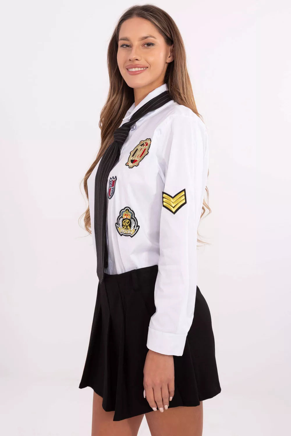 Marškiniai ilgomis rankovėmis, modelis 203948, Italy Moda