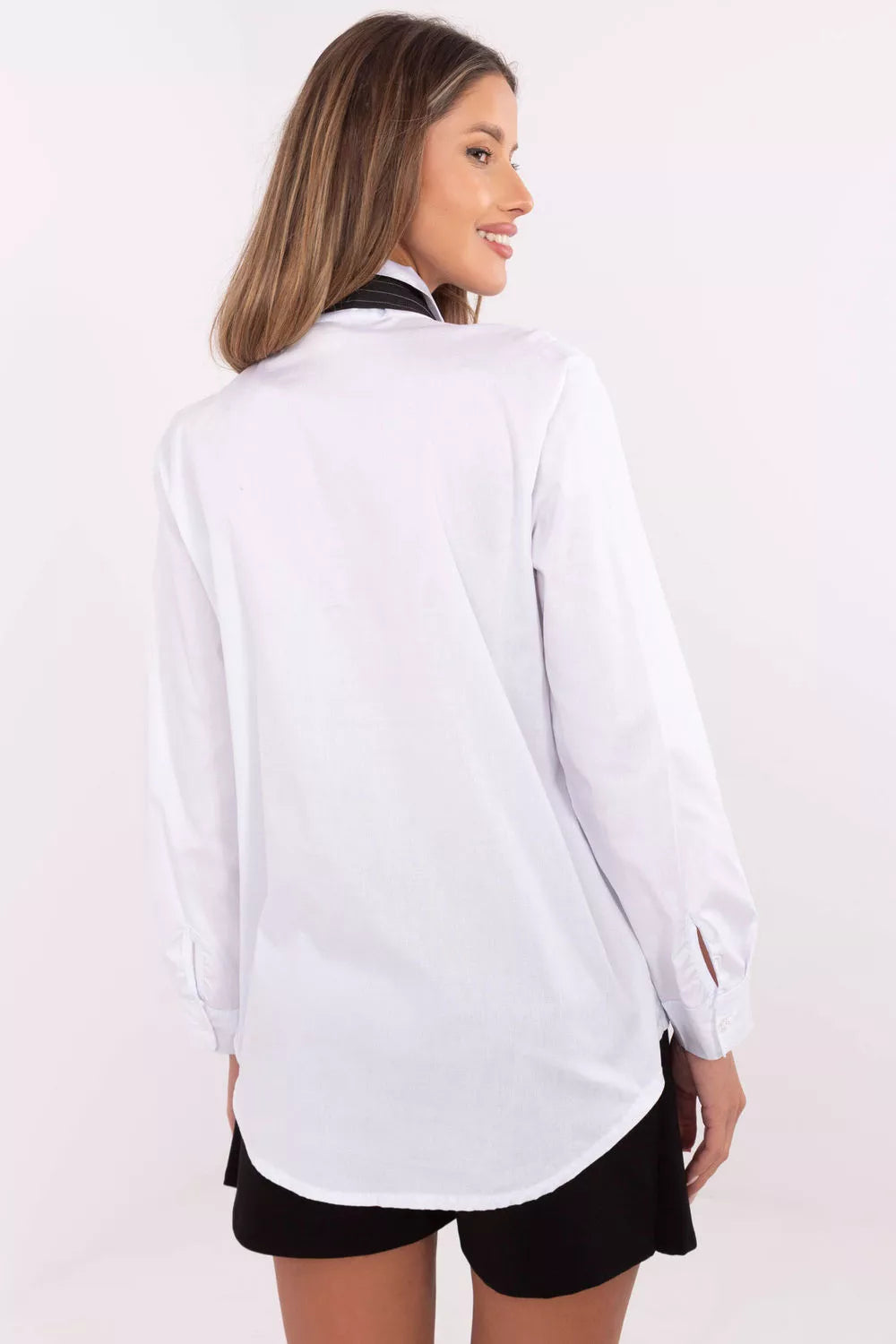 Marškiniai ilgomis rankovėmis, modelis 203948, Italy Moda