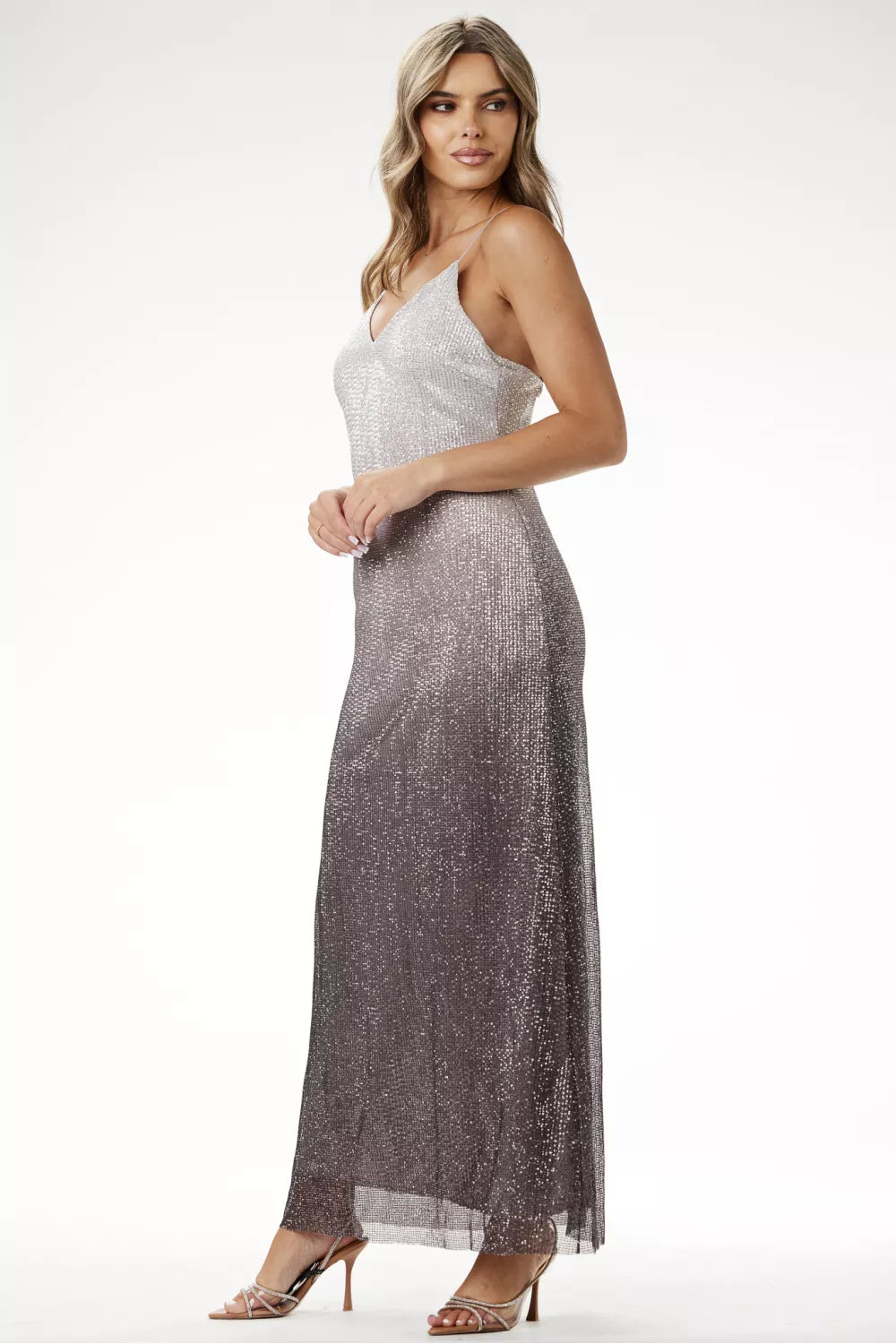 Ilga suknelė, modelis 204245, Awama