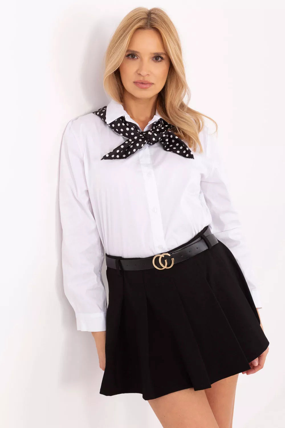 Marškiniai ilgomis rankovėmis, modelis 204361, Italy Moda