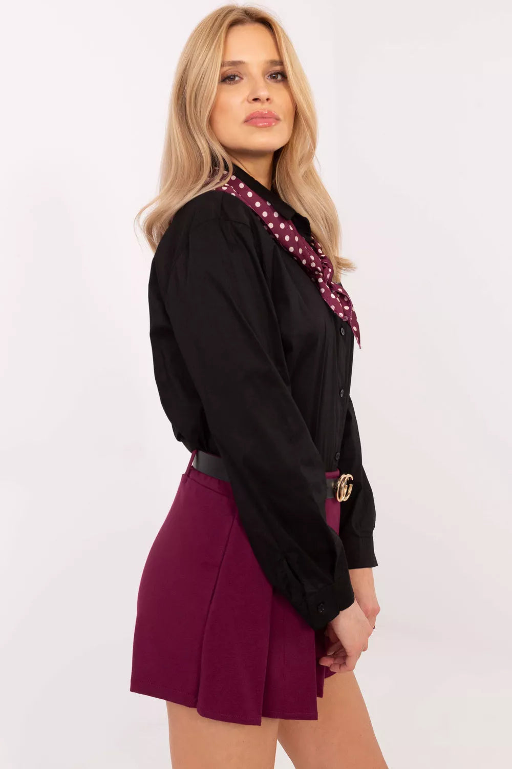 Marškiniai ilgomis rankovėmis, modelis 204362, Italy Moda