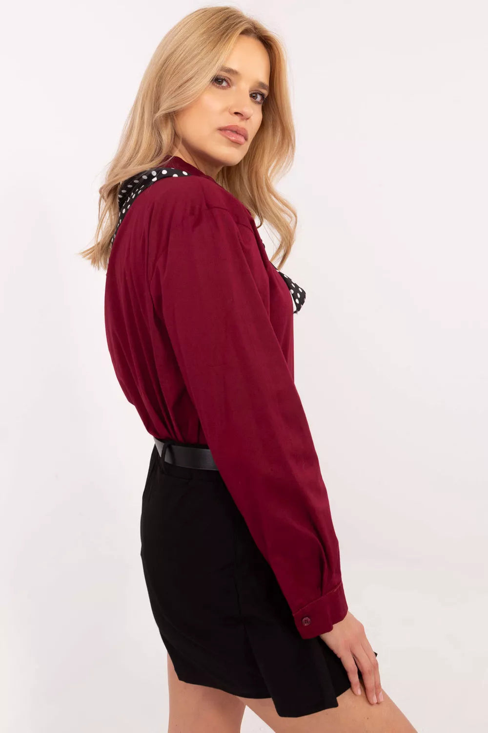 Marškiniai ilgomis rankovėmis, modelis 204365, Italy Moda