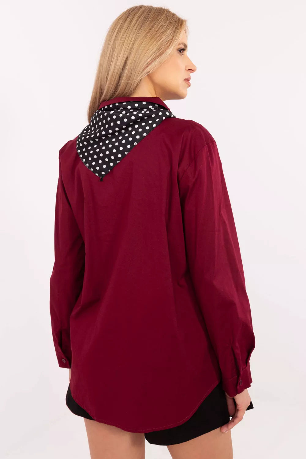 Marškiniai ilgomis rankovėmis, modelis 204365, Italy Moda