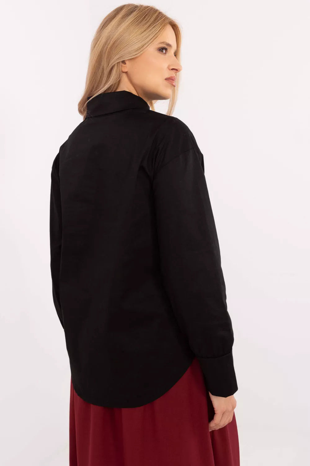 Marškiniai ilgomis rankovėmis, modelis 204367, Italy Moda