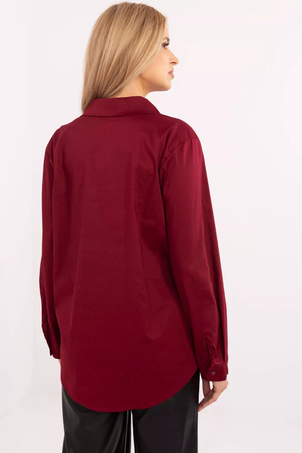 Marškinėliai ilgomis rankovėmis, modelis 204380, Italy Moda