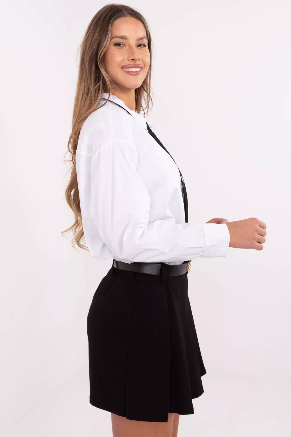 Marškiniai ilgomis rankovėmis modelis 204393 Italy Moda